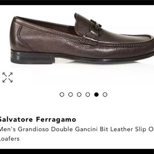 Ferragamo used 7.5 great cond org price $595